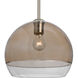 Ally 12 1 Light Satin Nickel Stem Pendant Ceiling Light