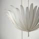 Eden 4 Light 24 inch Textured White Pendant Ceiling Light