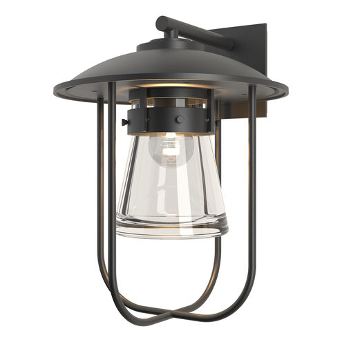 Erlenmeyer 1 Light 16.4 inch Coastal Black Outdoor Sconce, Large
