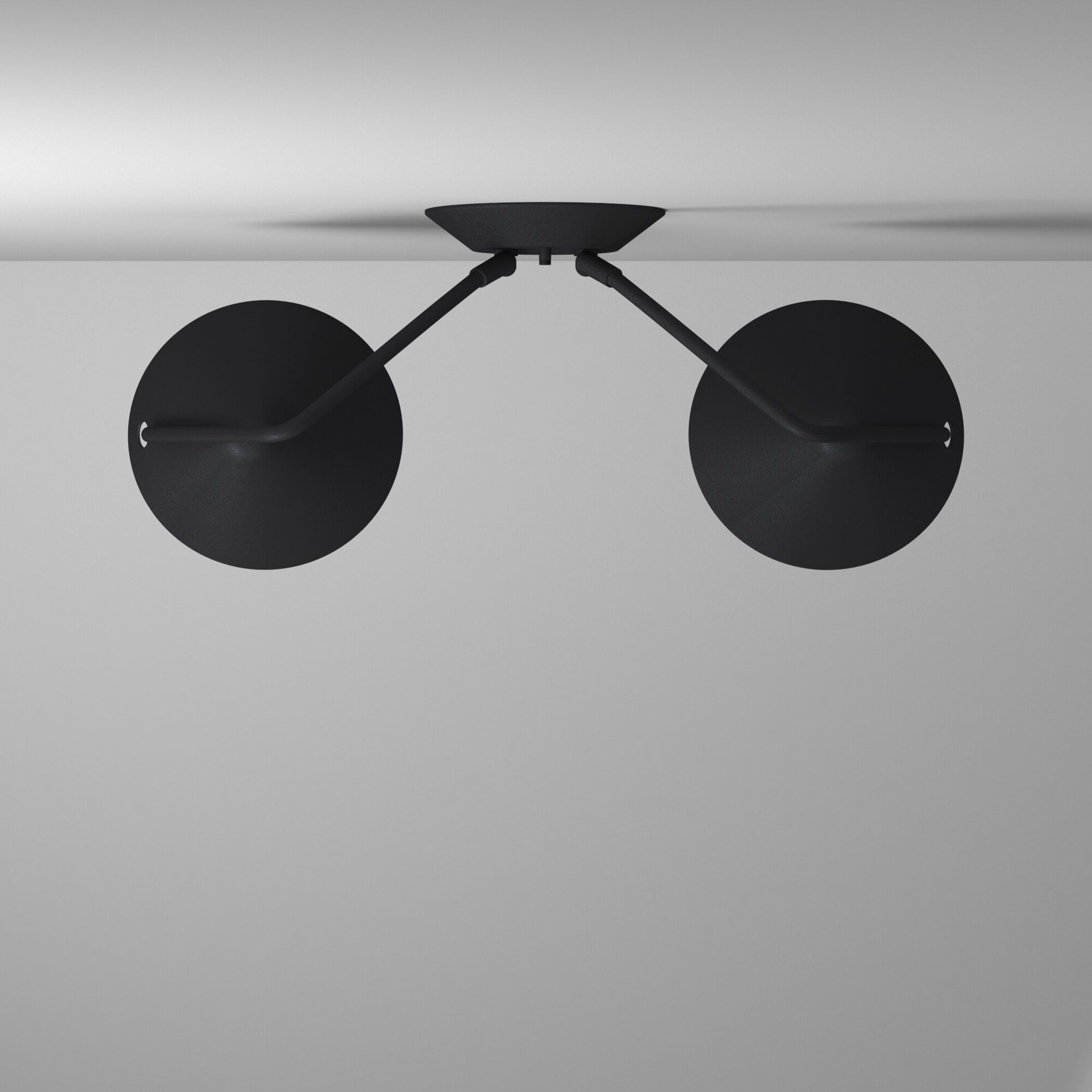 Zag Wall Sconce Wall Light in Textured Matte Black