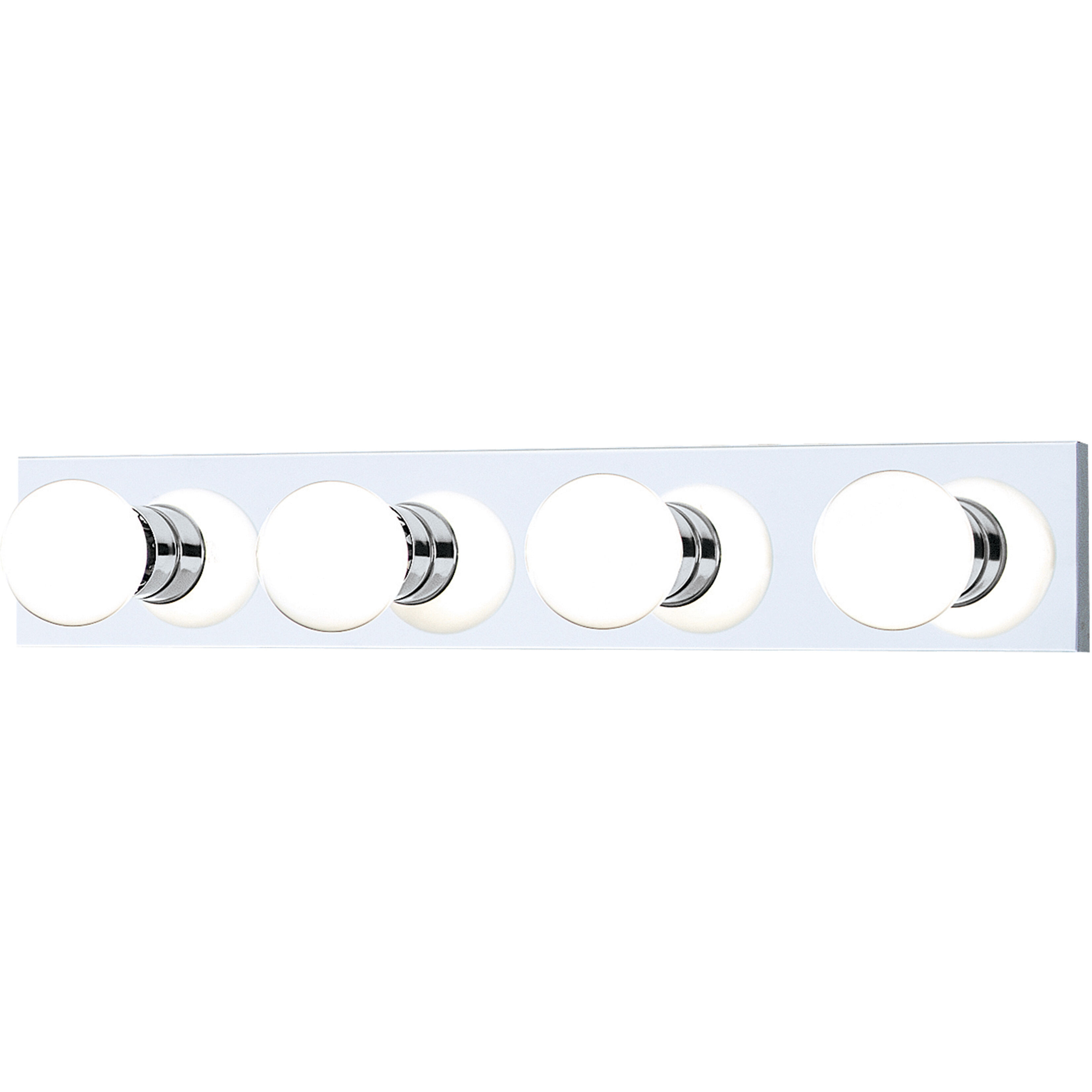 Vanity Strips 4 Light 24 inch Chrome Vanity Light Wall Light