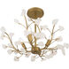 Ramus 4 Light 22 inch Painted Legacy Brass Semi-Flush Mount Ceiling Light