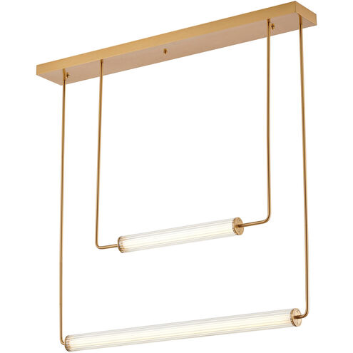 Canada LED 7 inch Brass LED Chandelier Ceiling Light