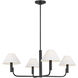 Sean Lavin Colfax 4 Light 34.5 inch Aged Iron Chandelier Ceiling Light