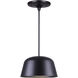 Kiliam 1 Light 13 inch Matte Black Pendant Ceiling Light 