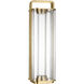 Kelly by Kelly Wearstler Flacara 23.4 X 7 inch Hand Rubbed Antique Brass Rechargeable Table Lantern