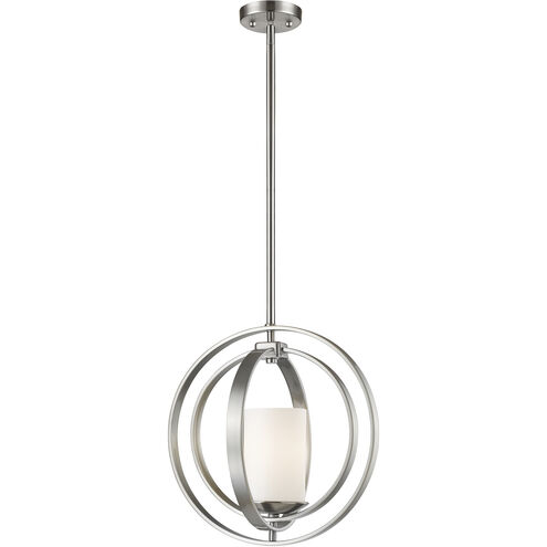 Ashling 1 Light 14.13 inch Brushed Nickel Pendant Ceiling Light