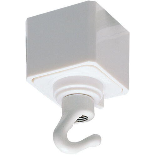 1-circuit 1 Light Black Utility Hook Ceiling Light