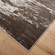 Ayda 114 X 79 inch Black/Grey Rug in 6 x 9