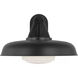 Richard June Liora 1 Light 10.63 inch Textured Black Outdoor Wall Light