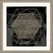 Geometrics Collection Black Framed Art