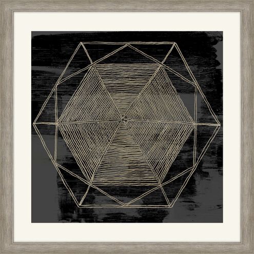 Geometrics Collection Black Framed Art