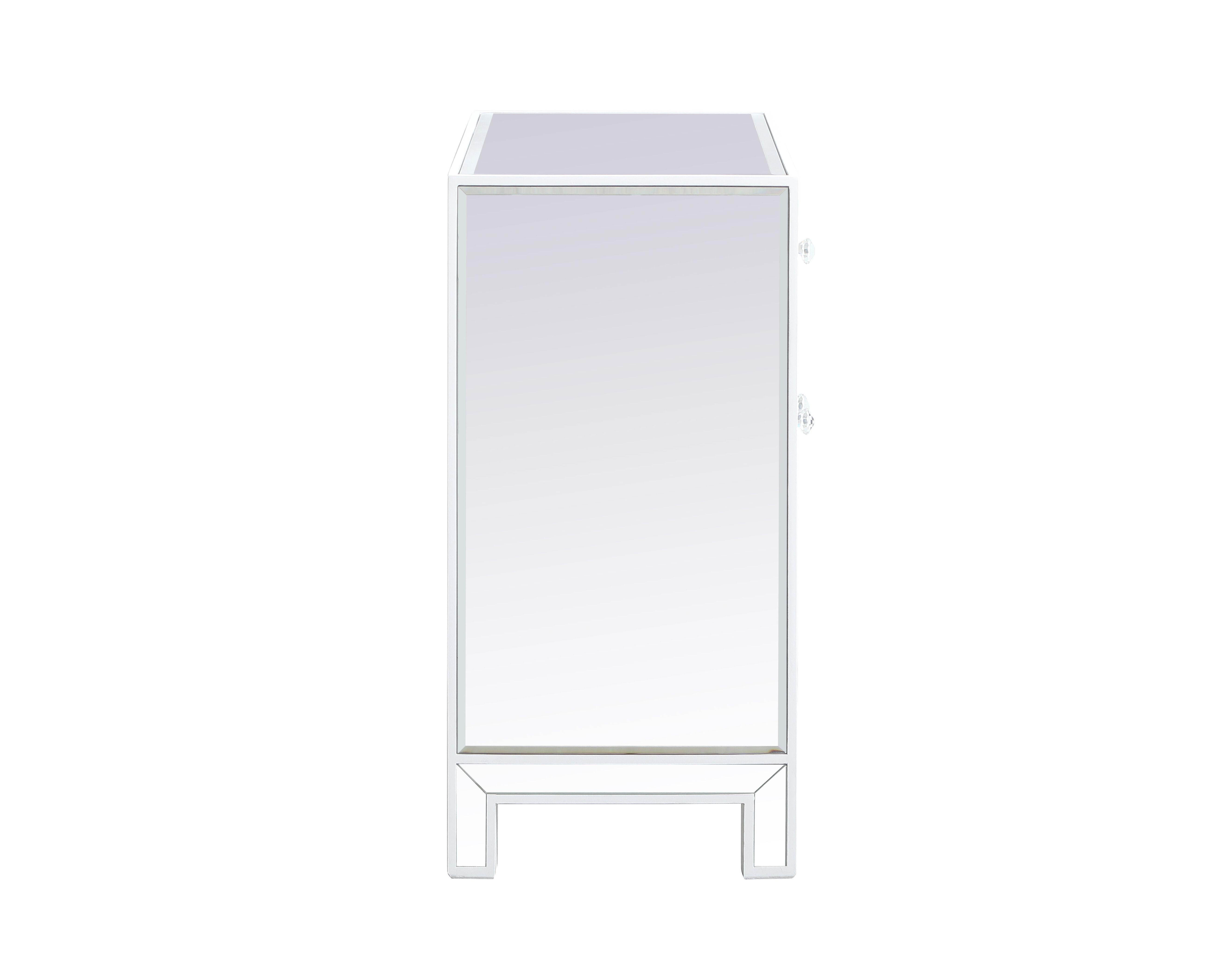 Reflexion White Cabinet