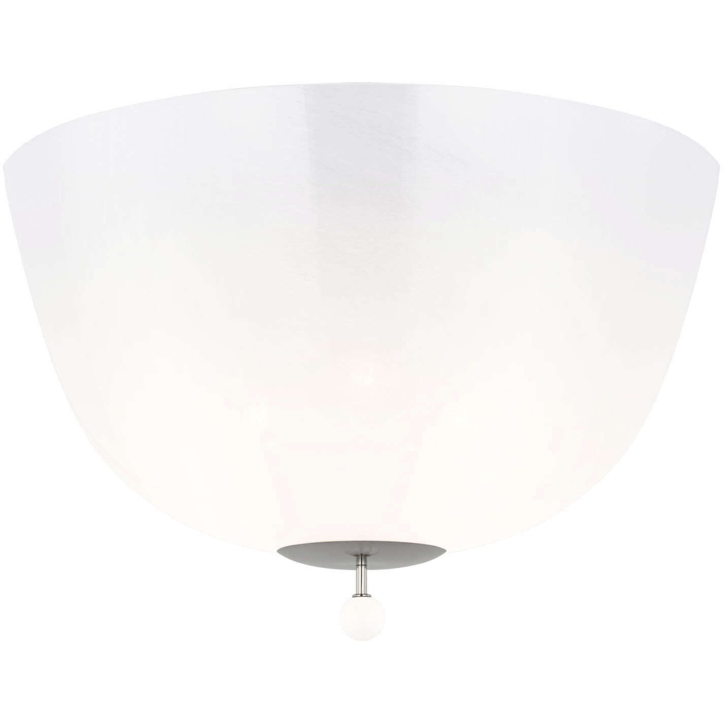 AERIN Brisa LED 16 inch Polished Nickel Semi-Flush Mount Ceiling Light