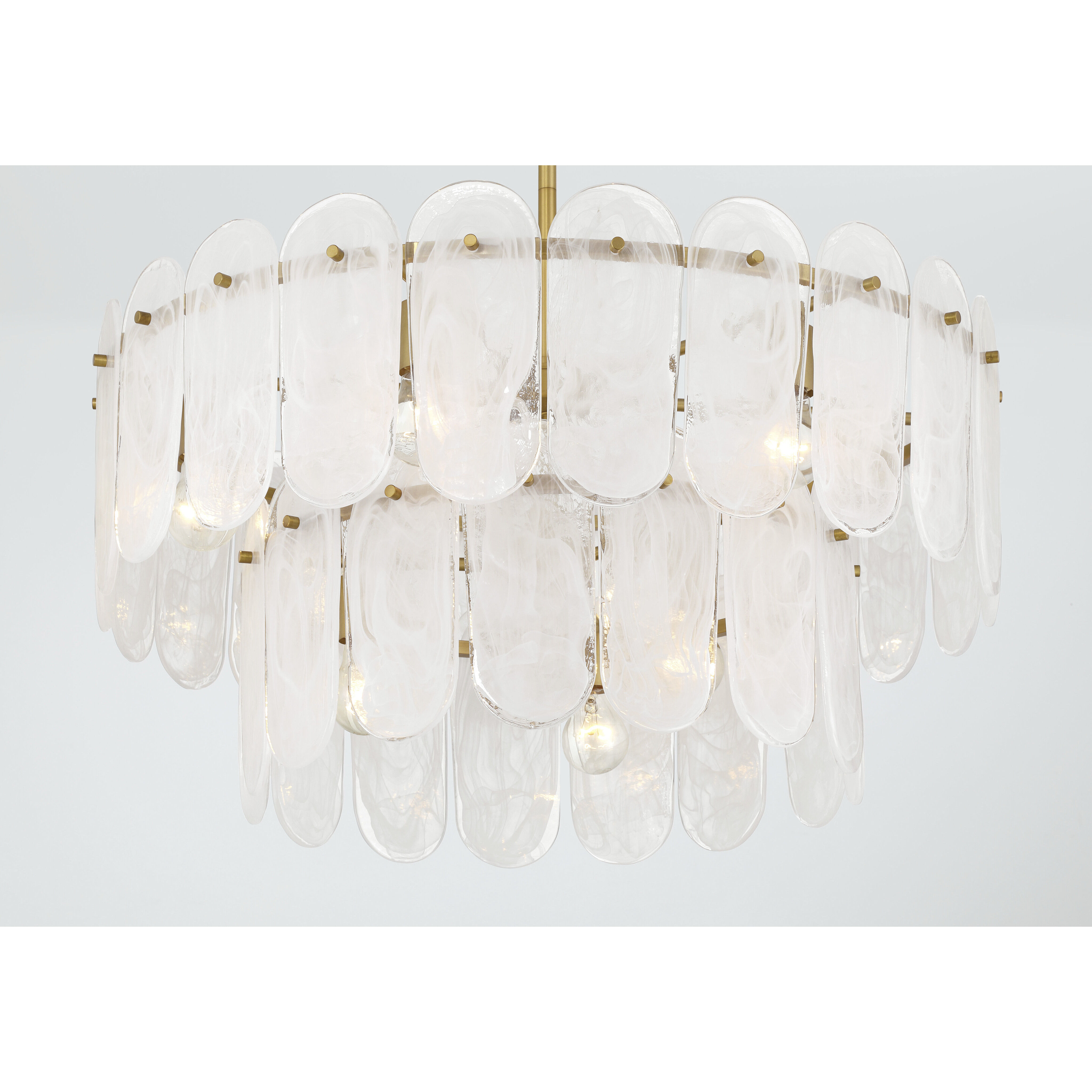 Oldmill 9 Light 30 inch Legacy Brass Pendant Ceiling Light