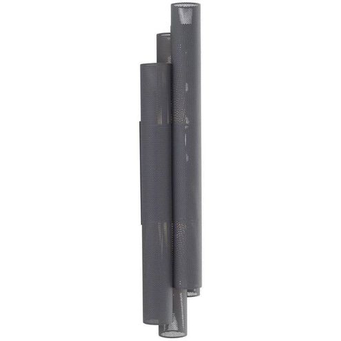 Punch 2 Light 48.5 inch Marine Grade Aged Graphite Outdoor Sconce, Oversized
