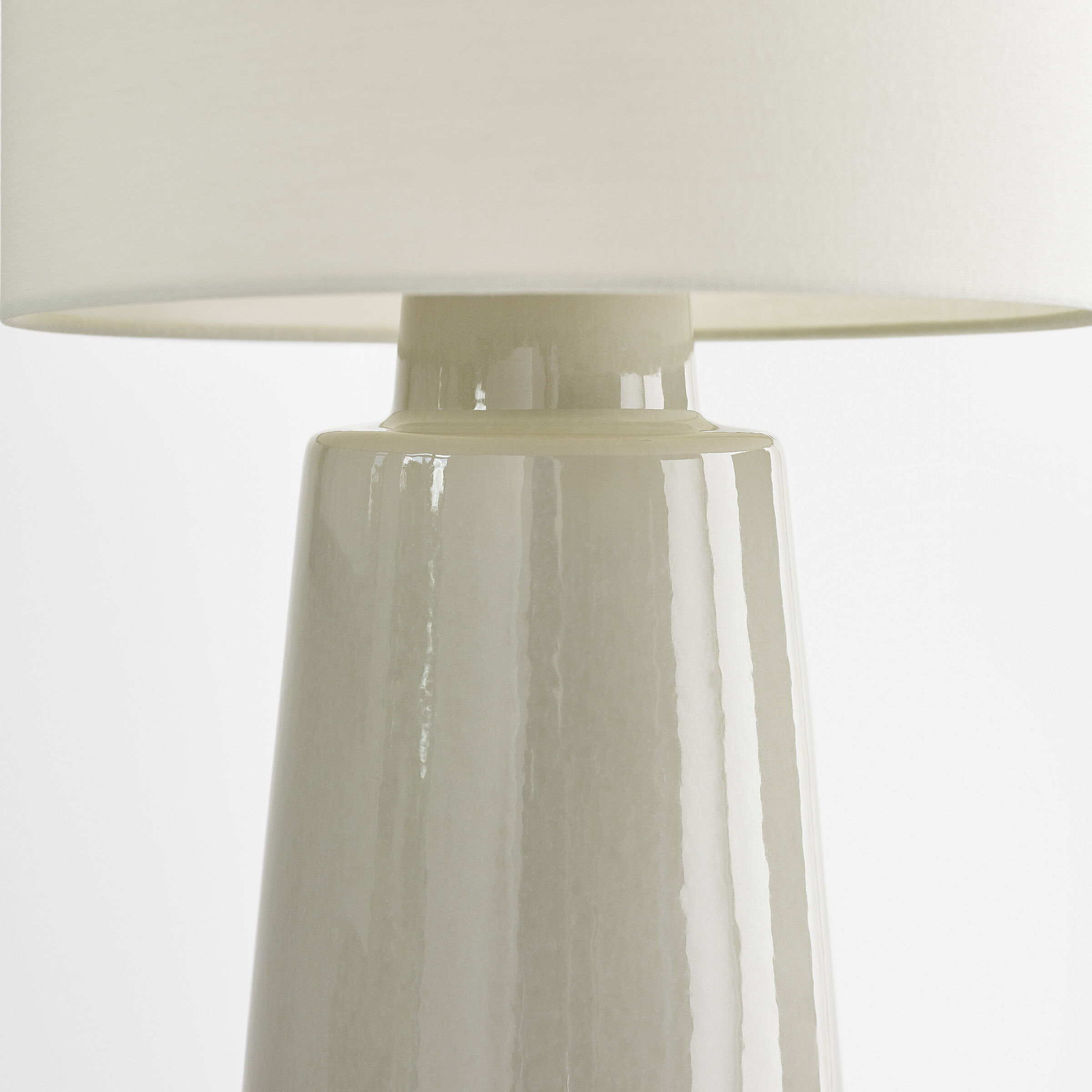 Barbara Barry Vessel 27.38 inch 9.00 watt Shellish Grey Table Lamp Portable Light