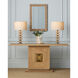 Zebulon 29 inch 150 watt Clear with Gold Speckles and Contemporary Gold Leaf Table Lamp Portable Light
