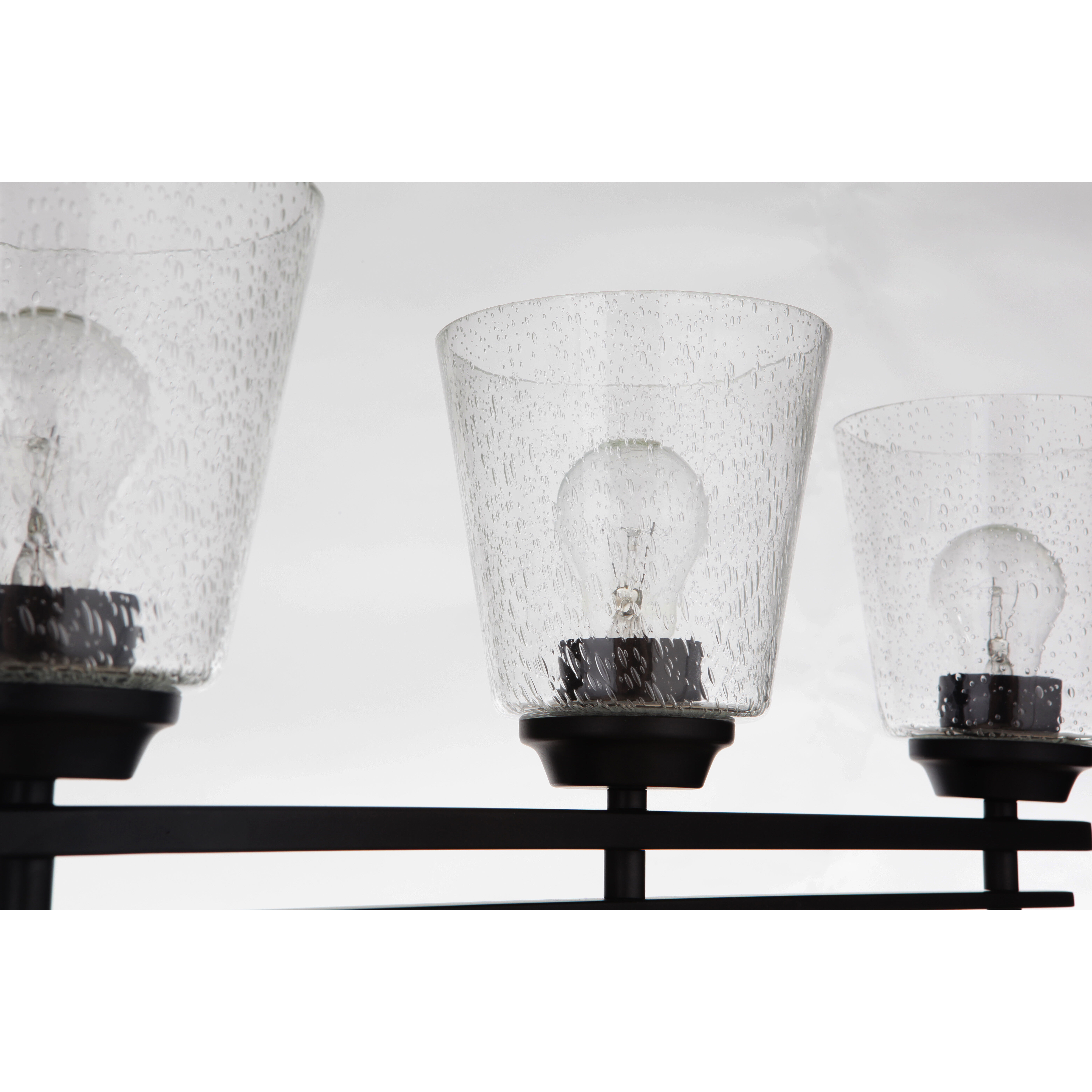 Neighborhood Drake 5 Light 42 inch Flat Black Vanity Light Wall Light, Neighborhood Collection