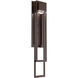 Cascade LED 25 inch Statuary Bronze Outdoor Sconce