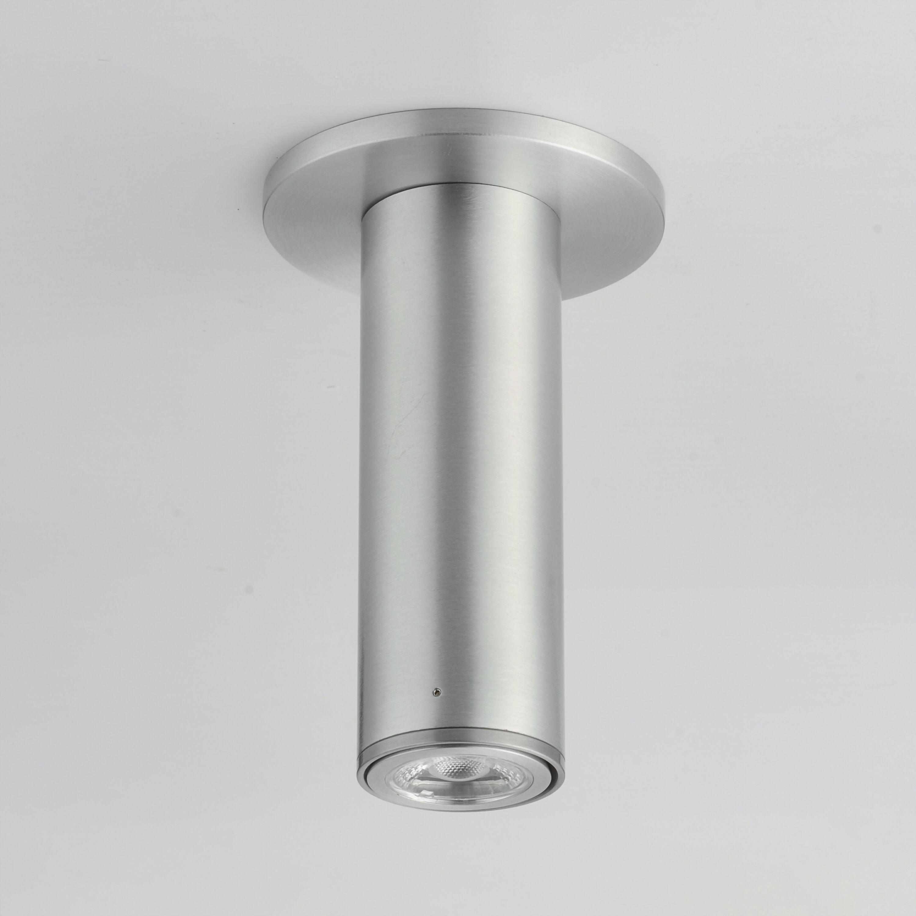 Fulcrum LED 5.25 inch Brushed Aluminum Flush Mount Ceiling Light
