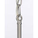 Mast 1 Light 6 inch Brushed Nickel Mini-Pendant Ceiling Light