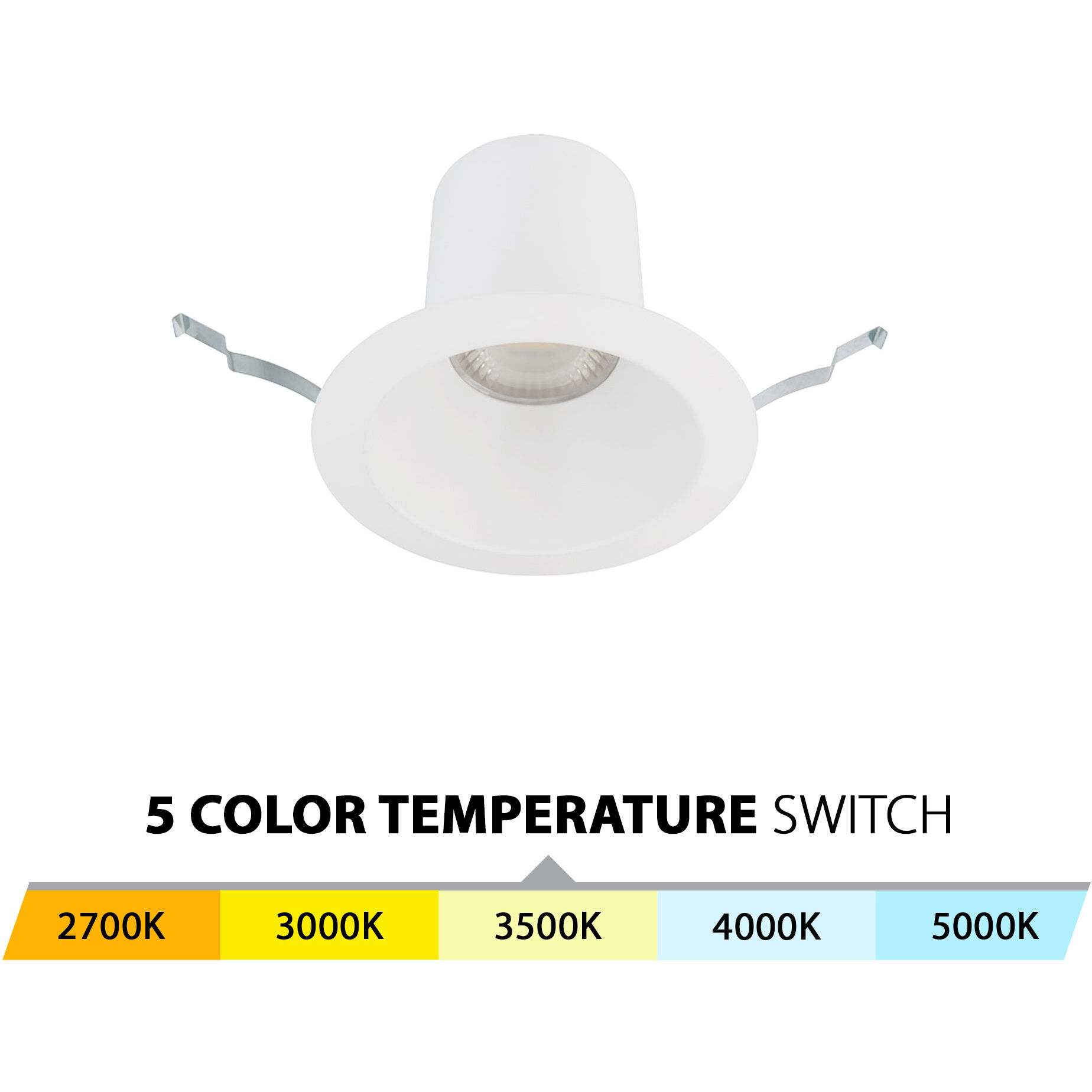 Blaze LED White Complete Kit Recessed Lighting