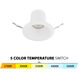 Blaze LED White Complete Kit Recessed Lighting