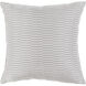 Caplin 20 X 20 inch Light Gray Outdoor Pillow Cover, Square