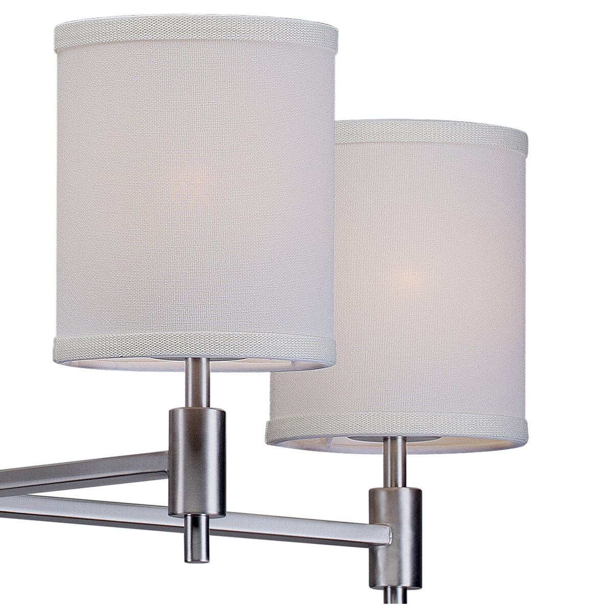 Signature 5 Light 25 inch Brushed Nickel Chandelier Ceiling Light