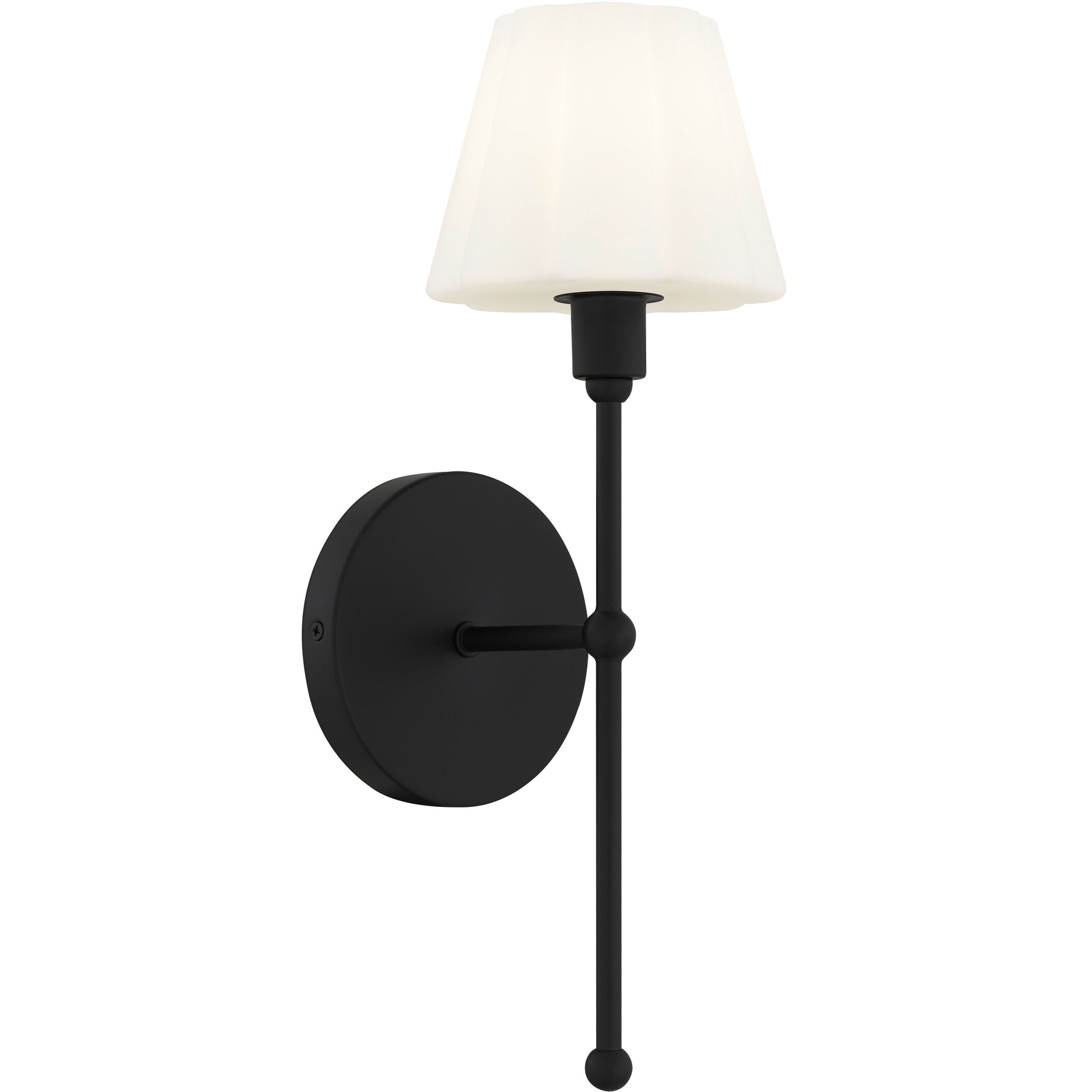 Irena Wall Sconce Wall Light in Matte Black
