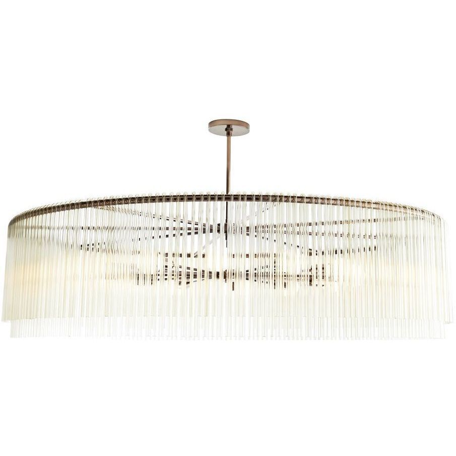 Royalton 12 Light 60 inch Smoke Chandelier Ceiling Light