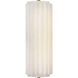 Chapman & Myers Madden LED 4.25 inch Alabaster and Antique-Burnished Brass ADA Fluted Linear Sconce Wall Light