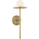 Elixir Wall Sconce Wall Light in Brushed Gold