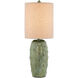 Cactus 27 inch 150.00 watt Antiqued Green Table Lamp Portable Light