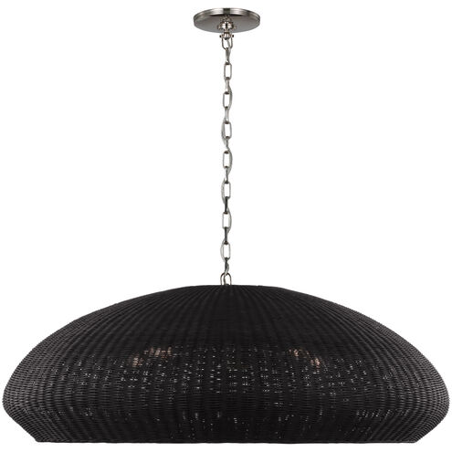 Chapman & Myers Kokomo LED 44 inch Polished Nickel Wide Pendant Ceiling Light