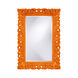 Barcelona 46 X 32 inch Glossy Orange Wall Mirror