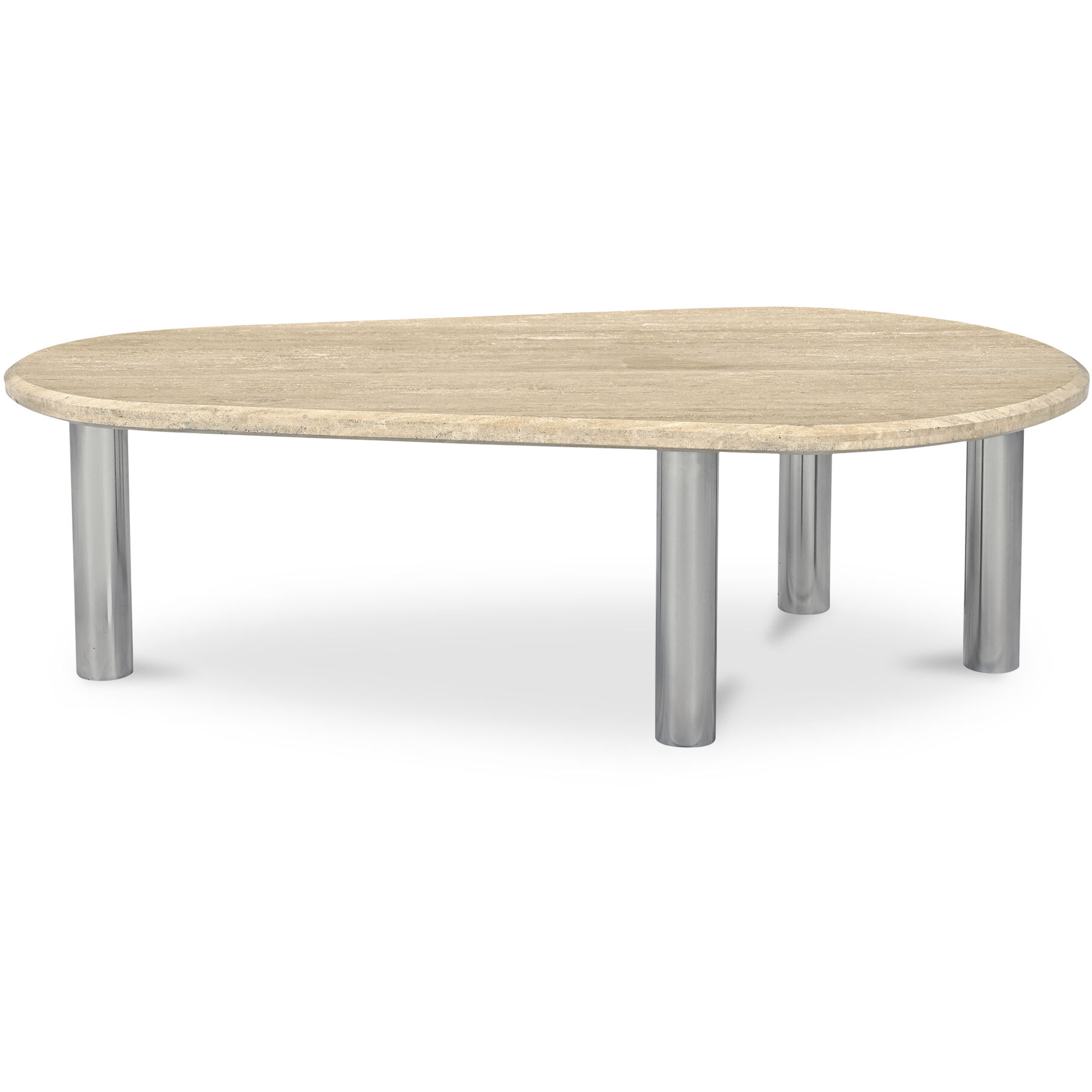 Fia 50 X 30 inch Beige Coffee Table
