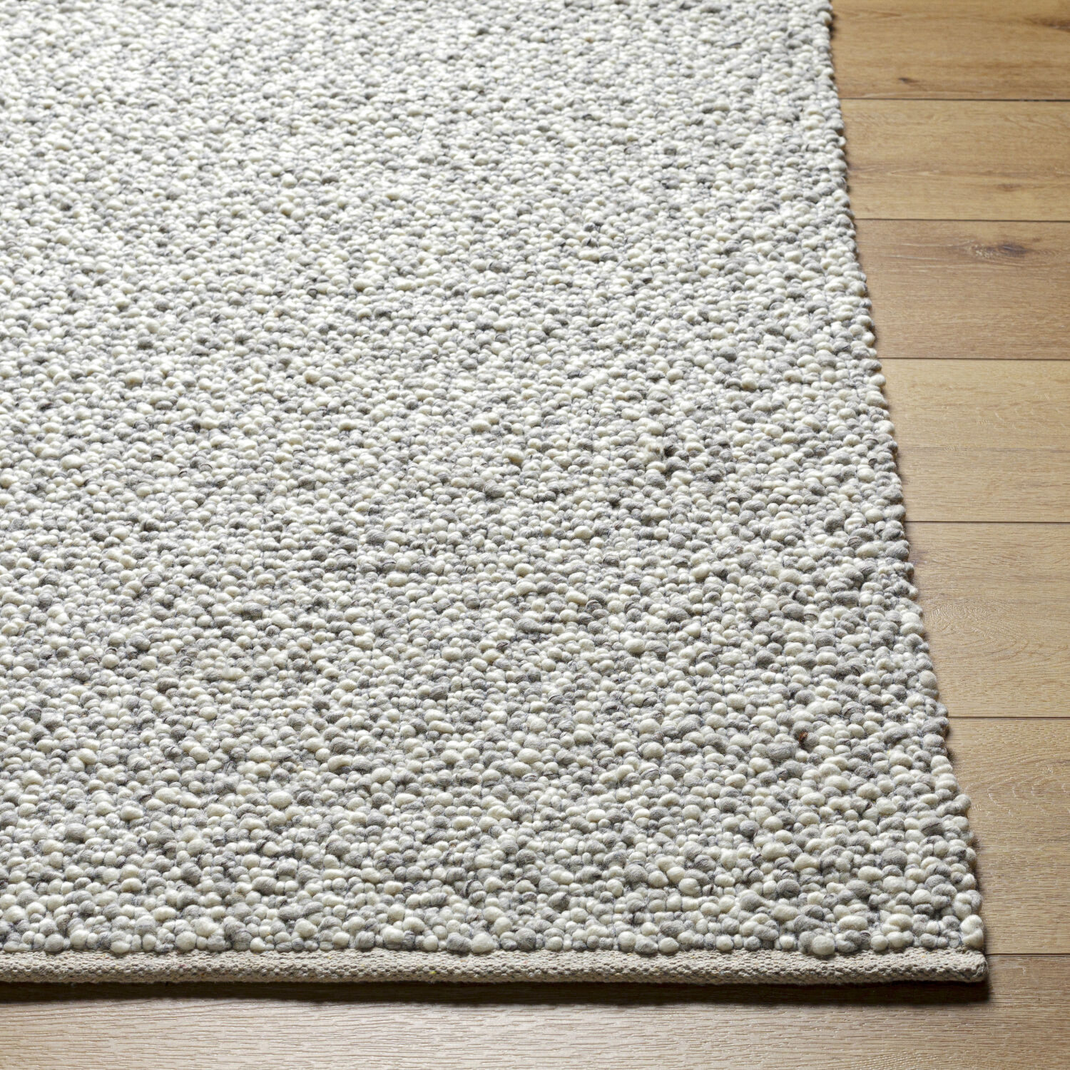 Super Pebble 120 X 96 inch Light Silver/Pale Slate/Ash/Slate Handmade Rug in 8 x 10