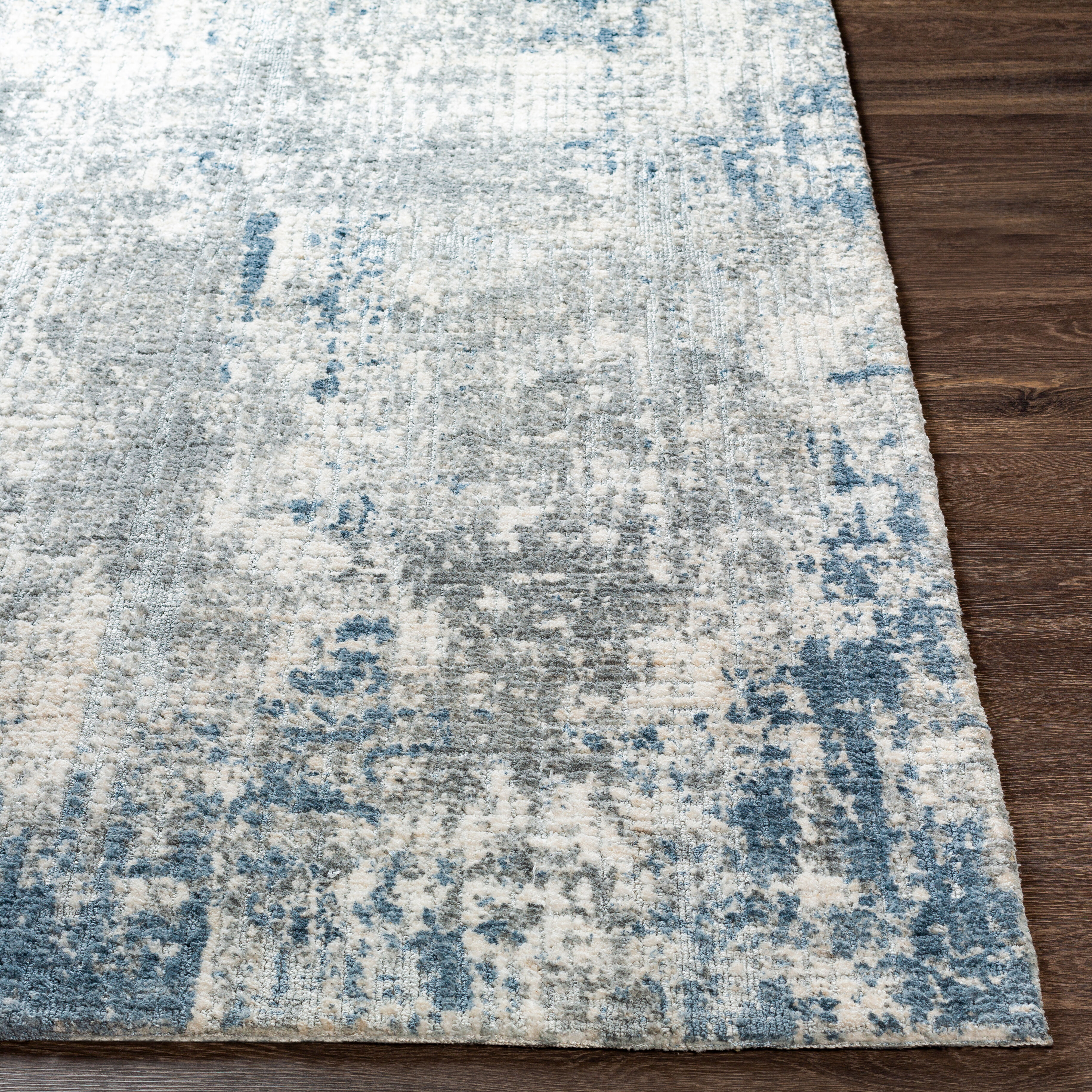 Talise 36 X 24 inch Denim Rug in 2 x 3, Rectangle