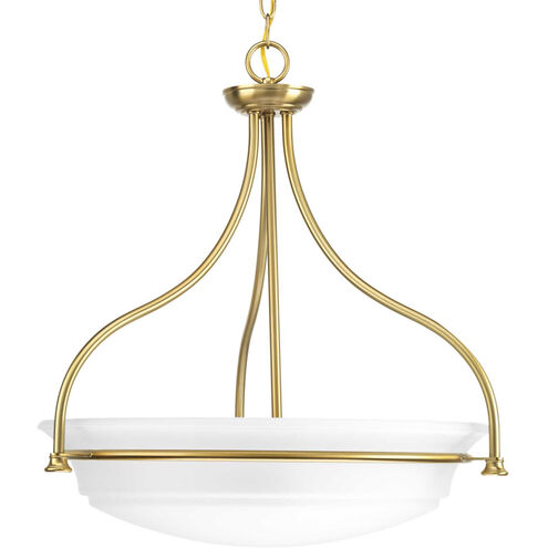 Tinsley 3 Light 22.5 inch Brushed Bronze Inverted Pendant Ceiling Light