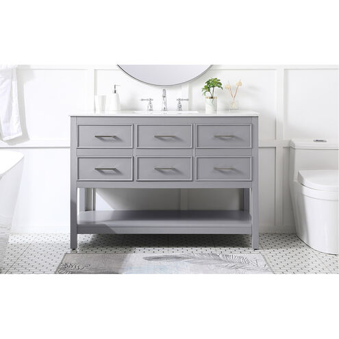 Sinclaire 48 X 22 X 34 inch Gray Vanity Sink Set