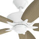 Renew Patio 52 inch Matte White Ceiling Fan