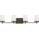 Sean Lavin Zire 4 Light 34 inch Brushed Oil Rubbed Bronze Wall Bath Fixture Wall Light