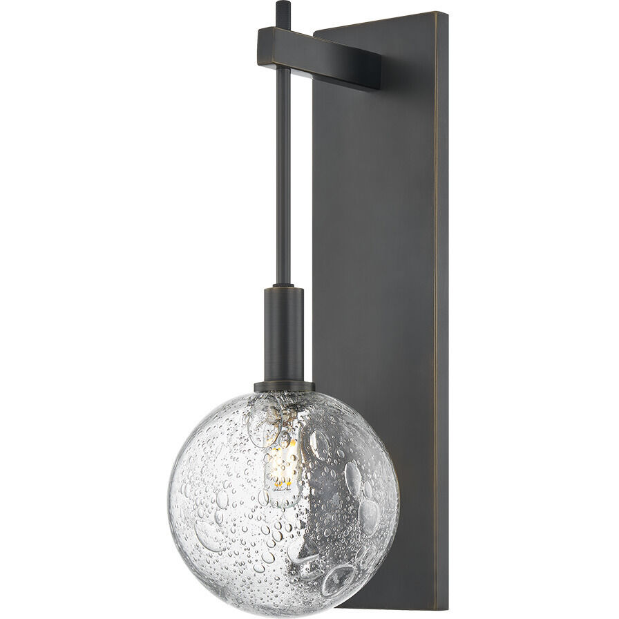 Onteora 1 Light 6 inch Distressed Bronze Wall Sconce Wall Light