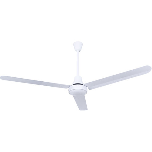 DC 60 inch White Industrial Ceiling Fan