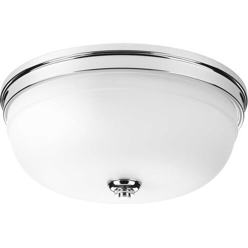Topsail 3 Light 15 inch Polished Chrome Flush Mount Ceiling Light