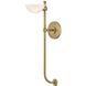 Merit 1 Light 5 inch Heritage Brass Sconce Wall Light
