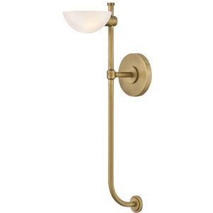 Merit 1 Light 5 inch Heritage Brass Sconce Wall Light