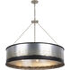 Cannery 6 Light 38 inch Ombre Galvanized Pendant Ceiling Light